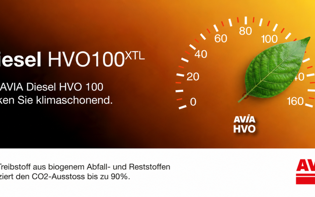 AVIA setzt auf HVO100 auf der Strasse und am Bodensee